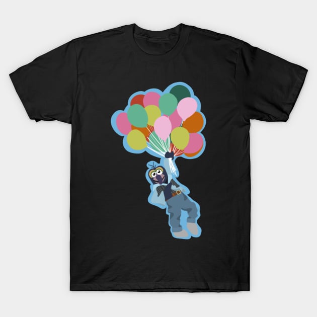 Gonzo Floating Away T-Shirt by jasmineclarino